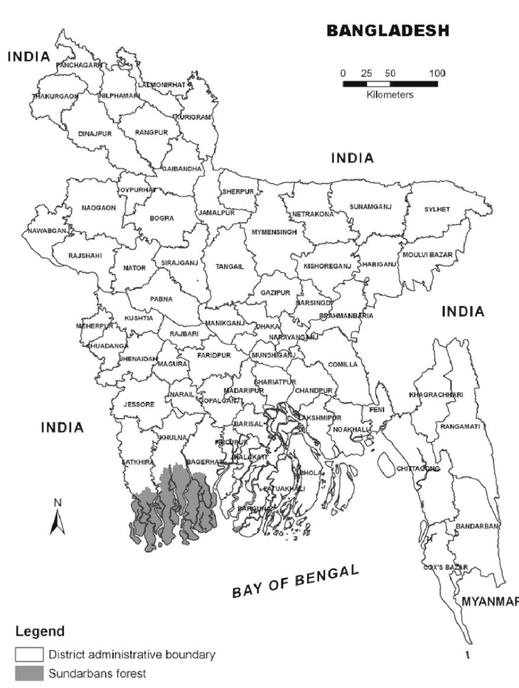 Service Catchment Map